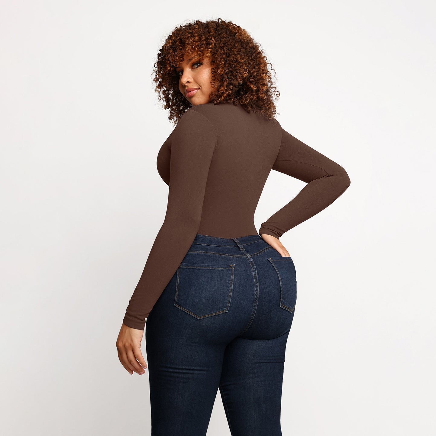 Essential Sculpt Button-Down Bodysuit