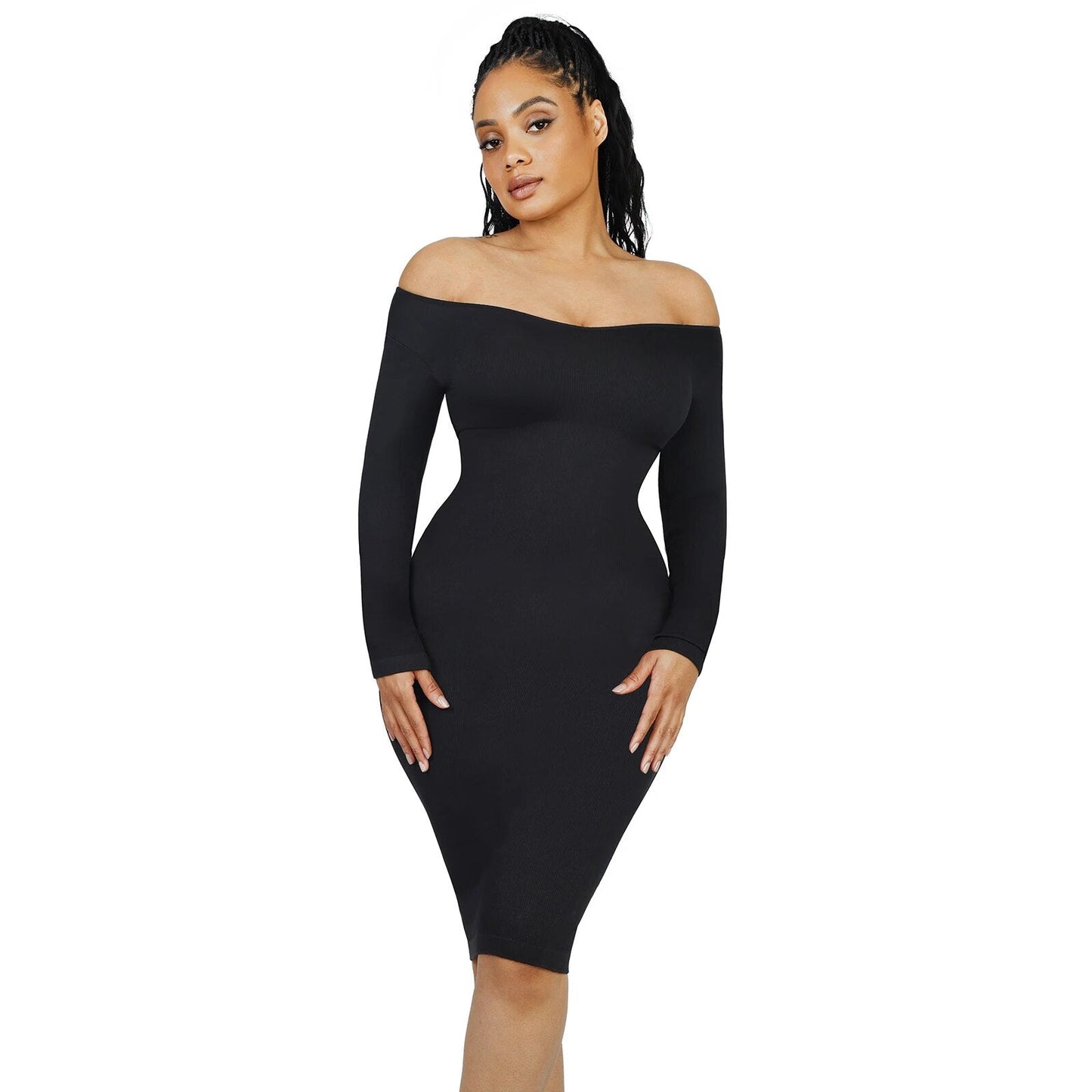 Sculpt Essential Long Sleeve Dress