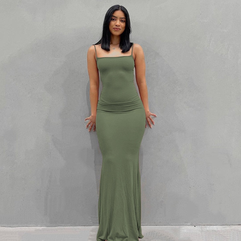 Smoothing Slip Maxi Dress